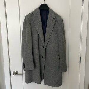 Suitsupply Gray Overcoat